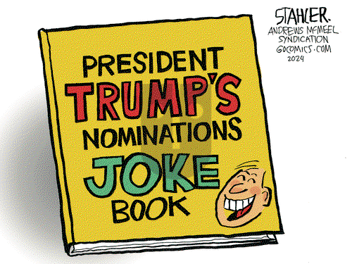Jeff Stahler on Tuesday November 19, 2024 Comic Strip