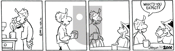 Arlo and Janis on Saturday January 1, 2000 Comic Strip