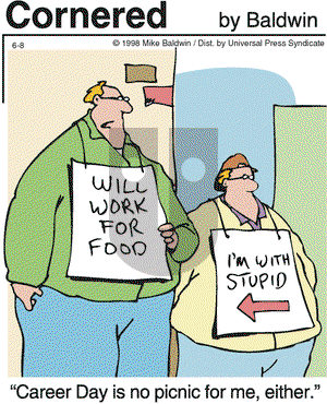 Cornered on Monday June 8, 1998 Comic Strip