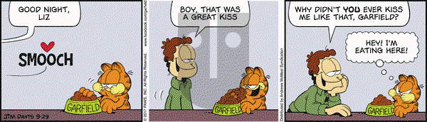 Garfield on Friday September 29, 2017 Comic Strip