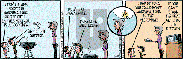 Grand Avenue on Thursday August 19, 2010 Comic Strip