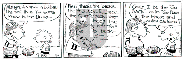 Soup to Nutz - Old on Thursday December 14, 2000 Comic Strip