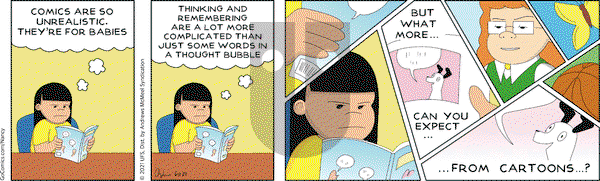 Nancy on Saturday June 12, 2021 Comic Strip