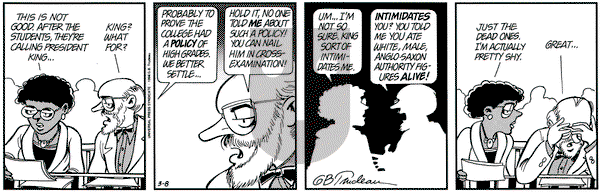 Doonesbury on Tuesday March 8, 1994 Comic Strip