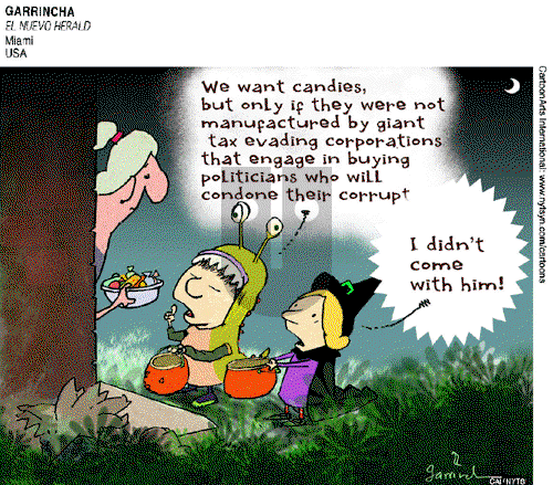 ViewsBusiness on Monday October 31, 2011 Comic Strip