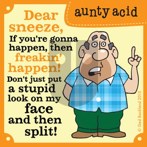 Aunty Acid on Friday February 27, 2015 Comic Strip