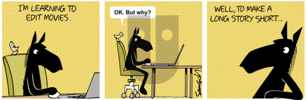 Dark Side of the Horse on Saturday November 16, 2019 Comic Strip