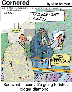 Cornered on Friday February 7, 2014 Comic Strip