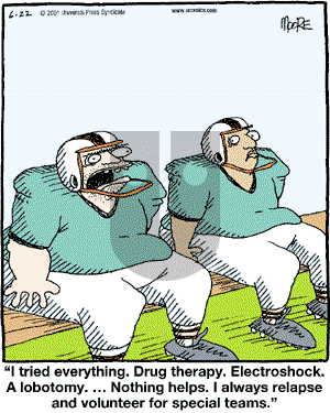 In the Bleachers - Friday June 22, 2001 Comic Strip