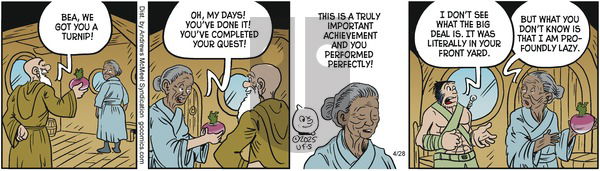 Alley Oop on Monday April 28, 2025 Comic Strip