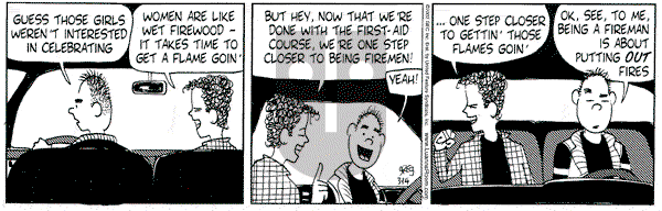 Luann on Thursday March 14, 2002 Comic Strip