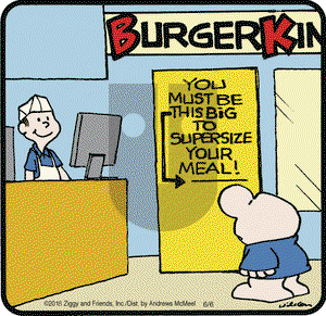Ziggy on Wednesday June 6, 2018 Comic Strip