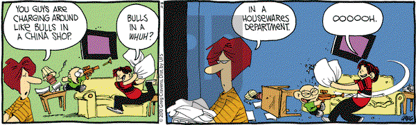 The Buckets on Monday October 11, 2010 Comic Strip