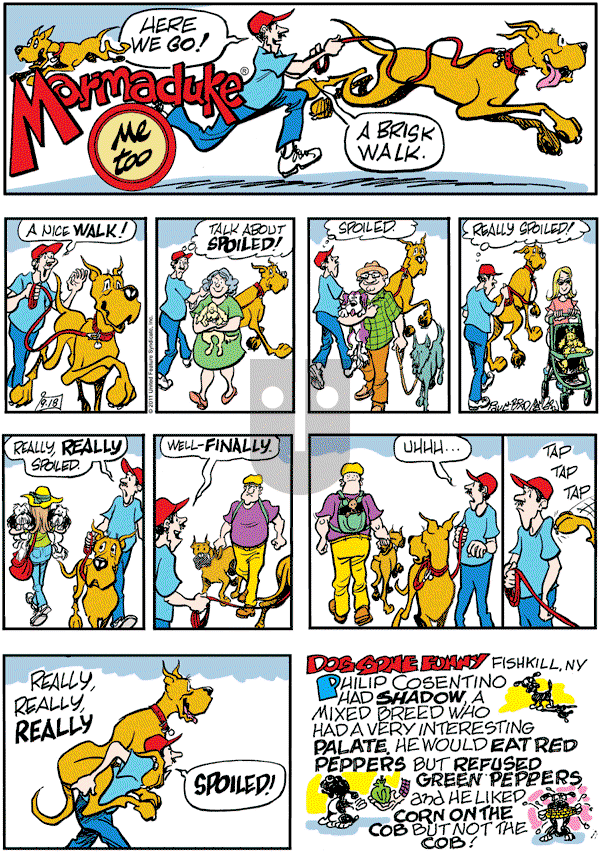 Marmaduke on Sunday September 18, 2011 Comic Strip