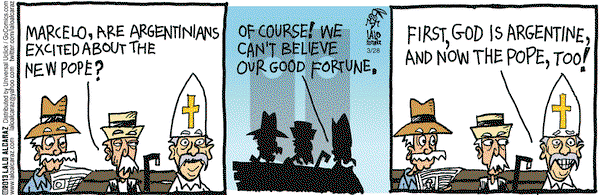 La Cucaracha on Thursday March 28, 2013 Comic Strip