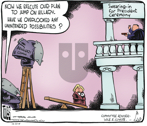 Tom Toles on Tuesday October 27, 2015 Comic Strip