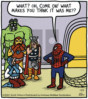 The Argyle Sweater - Saturday December 3, 2022 Comic Strip