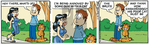 Garfield - Tuesday April 11, 2006 Comic Strip