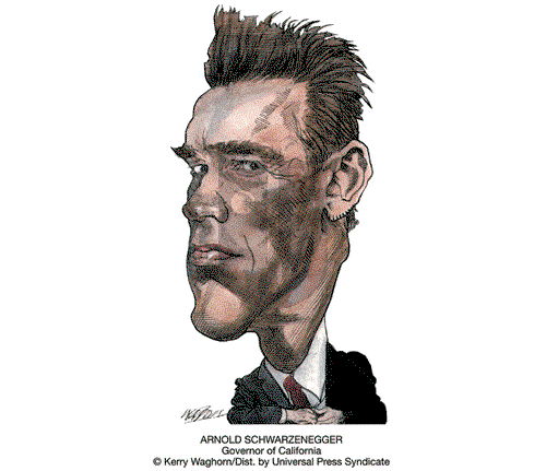Faces in the News by Kerry Waghorn on Friday August 3, 2007 Comic Strip