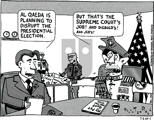 Ted Rall - Thursday July 1, 2004 Comic Strip