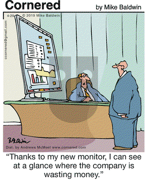 Cornered on Monday April 29, 2019 Comic Strip
