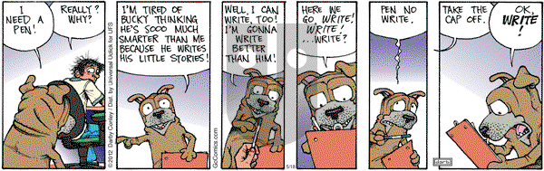 Get Fuzzy on Friday May 18, 2012 Comic Strip