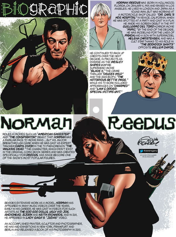 Biographic on Sunday October 12, 2014 Comic Strip