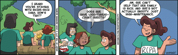 Heart of the City - Tuesday July 22, 2025 Comic Strip