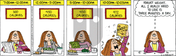 Cathy Classics on Saturday November 2, 2002 Comic Strip