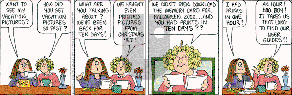 Cathy Classics on Monday September 8, 2003 Comic Strip