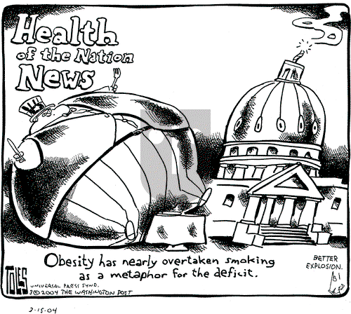 Tom Toles on Monday March 15, 2004 Comic Strip