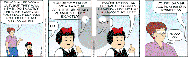 Nancy on Friday July 26, 2019 Comic Strip