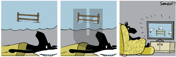 Dark Side of the Horse on Sunday April 8, 2018 Comic Strip