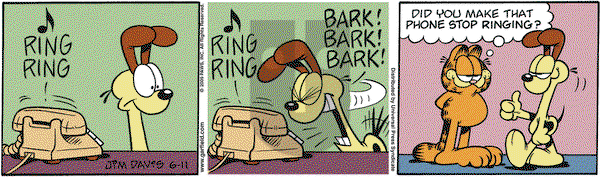 Garfield on Thursday June 11, 2009 Comic Strip