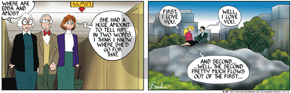 9 Chickweed Lane on Monday April 23, 2012 Comic Strip
