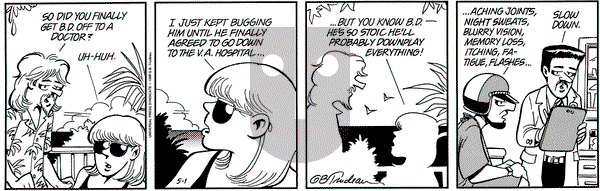 Doonesbury on Monday May 1, 1995 Comic Strip