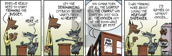 Ink Pen - Friday February 4, 2011 Comic Strip