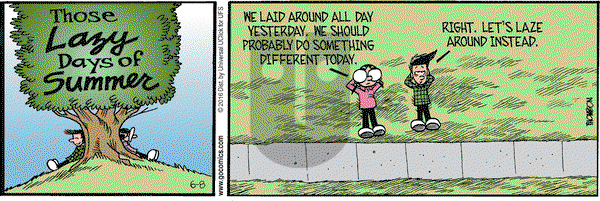 Grand Avenue on Wednesday June 8, 2016 Comic Strip