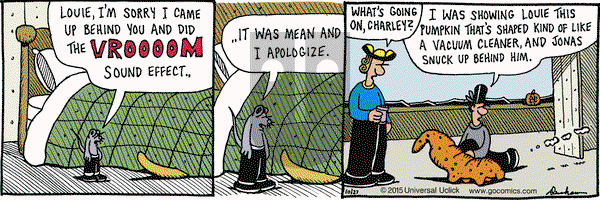Overboard on Tuesday October 27, 2015 Comic Strip