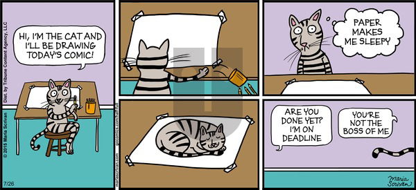 Half Full on Sunday July 26, 2015 Comic Strip