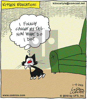 Kit 'N' Carlyle on Monday January 4, 2010 Comic Strip