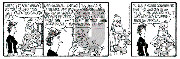 Monty on Saturday July 21, 2007 Comic Strip