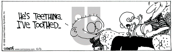 The Buckets on Saturday June 6, 1998 Comic Strip