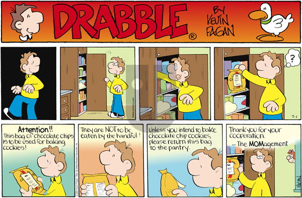 Drabble on Sunday July 1, 2007 Comic Strip