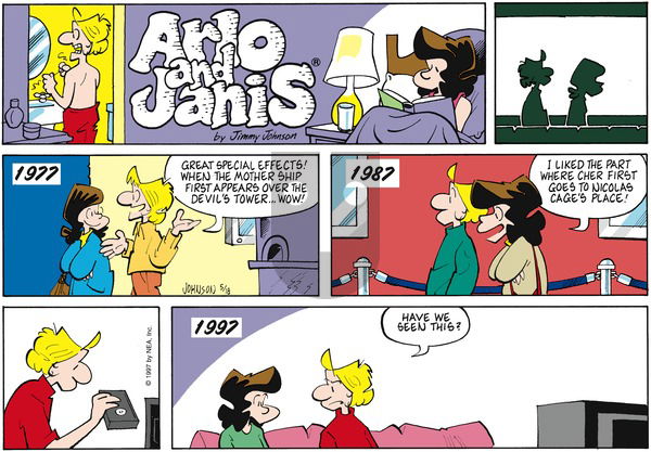 Arlo and Janis on Sunday May 18, 1997 Comic Strip