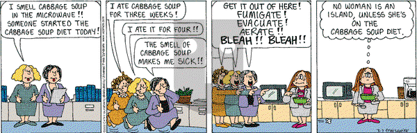 Cathy Classics on Thursday March 7, 2002 Comic Strip