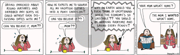 Cathy Classics - Tuesday June 24, 2008 Comic Strip