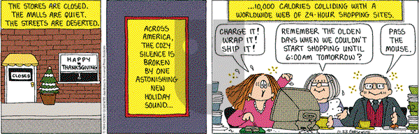 Cathy Classics on Thursday November 24, 2011 Comic Strip