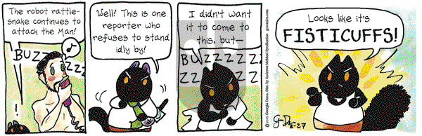 Breaking Cat News on Tuesday August 27, 2019 Comic Strip