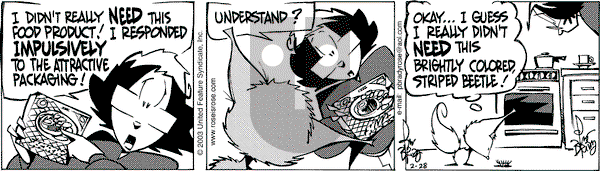 Rose is Rose on Friday February 28, 2003 Comic Strip